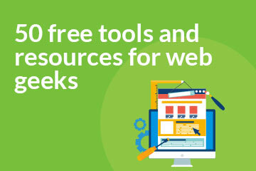 50 free tools and resources for web pros
