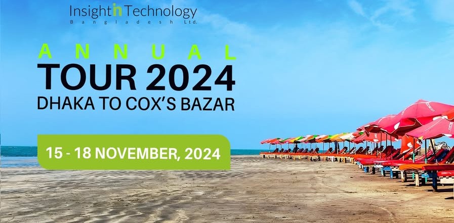 Insightin Technology’s Annual Tour to Cox’s Bazar 2024